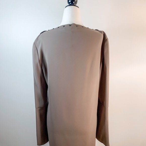 NWT BCBGMaxAzria Laycie Long Sleeve Blouse Size Small - Picture 7 of 13